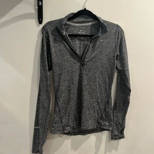 Nike dri-fit gray long sleeve